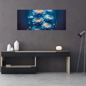 Kép - Tavirózsák a víz alatt (120x50 cm)