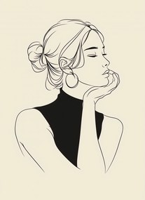 Poszter 40x55cm Elmélkedés