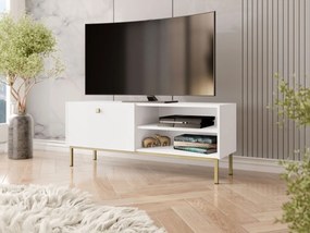 TV szekrény Probazzo 1KW (fehér + arany) . 1106252