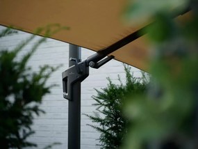 Virgo Flex napernyő 3x3 m bézs + keresztállvány