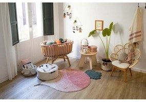 Rózsaszín mosható kézi szövésű pamut gyerek szőnyeg 100x150 cm Ramona the Radish – Lorena Canals