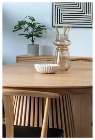 Világosbarna üveg váza (magasság 31 cm) – House Nordic