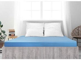 4Home Ideal jersey lepedő égszínkék, 70 x 140 cm