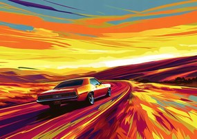 Poszter 29,7x21cm Száguldj Magad előtt