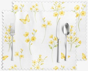 Goldea teflonbevonatú reggeliző alátét - sárga rét - 2db 30 x 40 cm