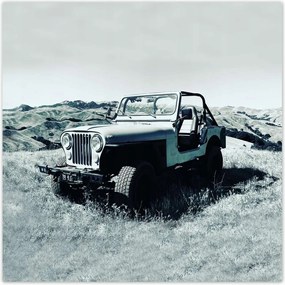 Poszterek 30x30 Jeep Wrangler Retro fotó