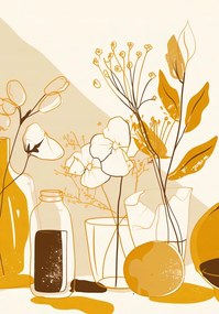 Poszter 70x100cm Napsütötte árnyalat