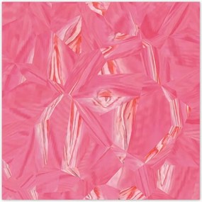 Poszterek 100x100 Absztrakt Emmanuelle Rózsaszín