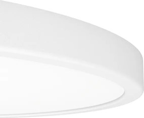 Eglo 901726 -LED RGBW dimmelhető fürdőszobai mennyezeti lámpa FUEVA-Z LED/17,5W/230V 38,9cm IP44 fehér