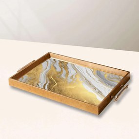 Üveg tálca, 38×24 cm – TPEA10034