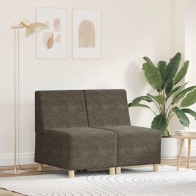 Fotel 2 pcs Sötétszürke 55 x 74 x 82 cm Műbőr velúr