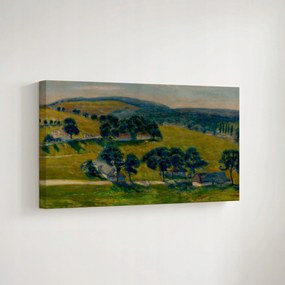 Vászonkép "Tájkép a Tyńcról ” Stefan Filipkiewicz 1910r. 70x50cm