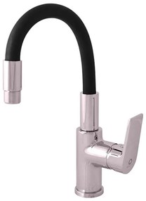 RAV Slezák CO119.0/15 - COLORADO 25 cm mosogató csaptelep fekete/fényes króm