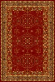 Szőnyeg Polonia 200x300 Afgan rubin Gyapjú #POL054