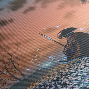 Kép - Egy harcos illusztrációja (70x50 cm)