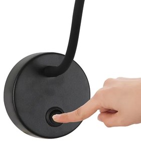 Brilagi - LED Dimmelhető flexibilis fali lámpa MAYA 1xG9/4W/230V fekete