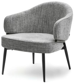 Fotel Alfredo (szürke + fekete). 1109868