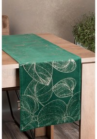 Blink16 bársony asztali futó Sötétzöld 35x220 cm