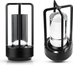 Kristály Asztali Led Érintőképernyős Kemping Lámpa