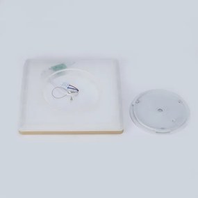 Brilagi - LED Fürdőszobai lámpatest ULTRA SLIM LED/18W/230V 30x30 cm aranyszínű IP54