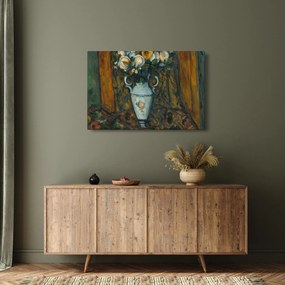 Kép - Paul Cézanne, Vase of Flowers, reprodukciók (90x60 cm)