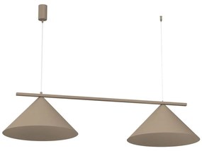 Kábelre függeszthető csillár CAPITAL 2xGX53/15W/230V taupe
