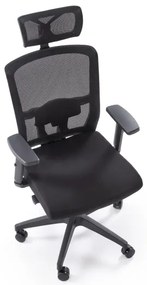 ZUNI fekete irodai szék