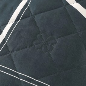 Nyári takaró GRIDON 140x200 cm, fekete