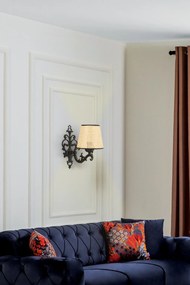 Claire Coral - Black, Oak