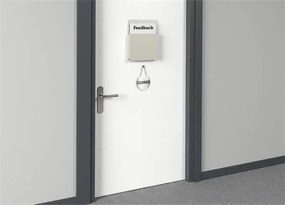 Dokumentumtartó, A4, öntapadó, DURABLE Info Box, szürke (DB507210)