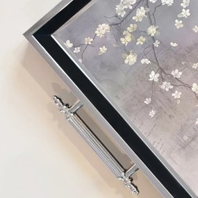 Üveg tálca, 38×24 cm – TPG9813