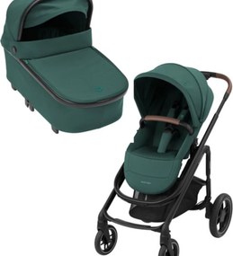 Maxi-Cosi Plaza+ multifunkciós babakocsi Oria mózessel- Essential Green