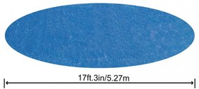 Bestway Flowclear szolár medencetakaró 549 cm