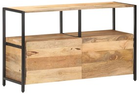 tömör mangófa tálalószekrény 110 x 35 x 65 cm