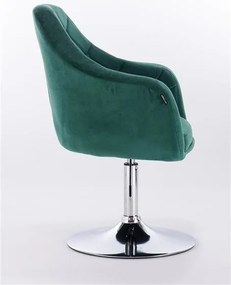 HR831 Sötétzöld Modern Velúr Szék