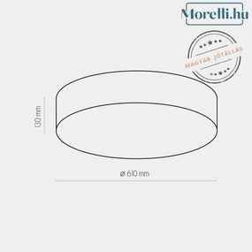 TK LIGHTING 1587 RONDO Ernyős Mennyezeti Lámpa E27 IP20