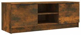 füstös tölgy színű szerelt fa TV-szekrény 102 x 35 x 36,5 cm