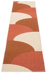 Téglavörös kültéri-beltéri futószőnyeg 70x270 cm Hill Brick Rust – Pappelina