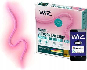 Led szalag Vízálló Neon 5m Rgb Cct Smart WiFi Tápegység WiZ alkalmazás