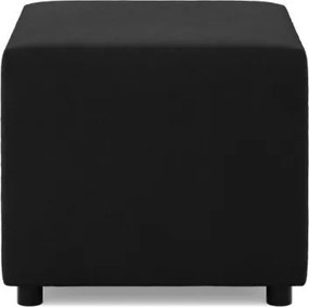 Zeus puff, szövet anyag, 50x50, fekete