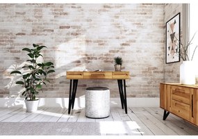 Tölgyfa fésülködőasztal 120x53 cm Golo - The Beds