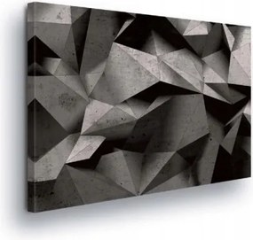 Vászonkép 80x60 Geometria absztrakt textúra beton kő modern