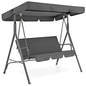 Serenita kerti hintaágy szürke