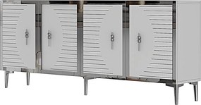 Tuna 180 - White, Silver