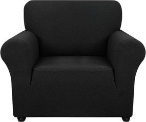 Cycmaco 1 személyes kanapé huzat csúszásgátló jacquard fekete