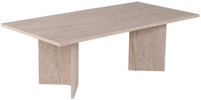 Dohányzóasztal Sabin - Travertine