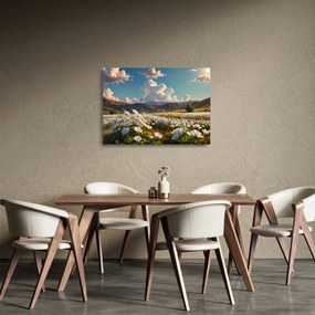 Üveg kép - Csendes táj (70x50 cm)
