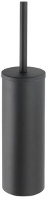 WC-kefe Bosio markolattal, Wenko Power-Loc®, 40,5 x 13 x 9 cm, rozsdamentes acél, fekete