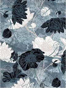 Fotótapéta virágok levelek retro stílus 206 x 275