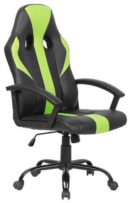 Fekete és zöld irodai szék SUCCESS Beliani